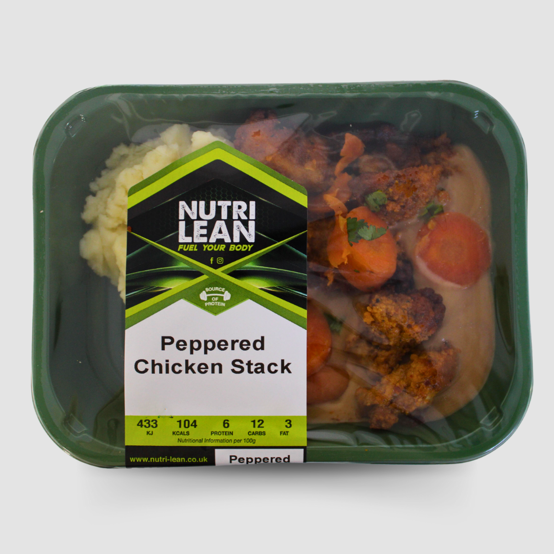 Peppered Chicken stack - Nutrilean NI - Fuel Your Body : The Right Way