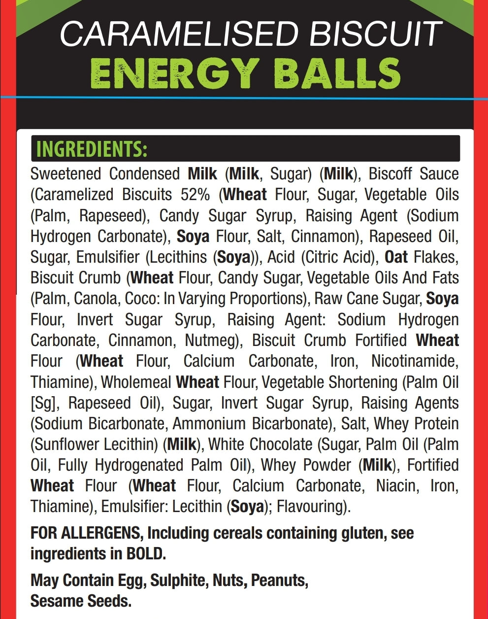 Energy Balls & Bombs  (4 Pack)